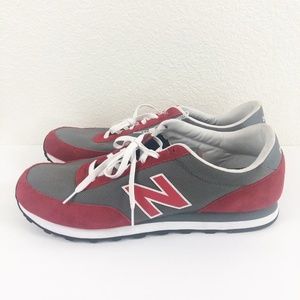 NEW BALANCE Men's Sneakers Size 18 Red/Gray NWOT